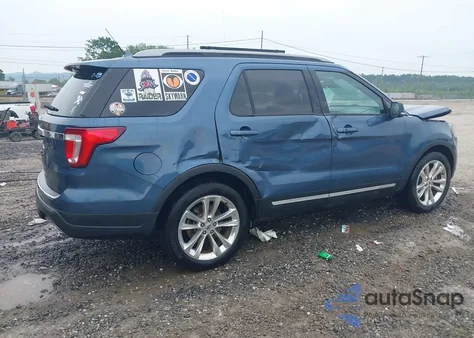 2018 Ford Explorer Xlt from USA, damaged, VIN 1FM5K7D8XJGB51280